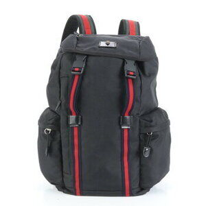 Gucci Tiger Head Web Leather Backpack Business